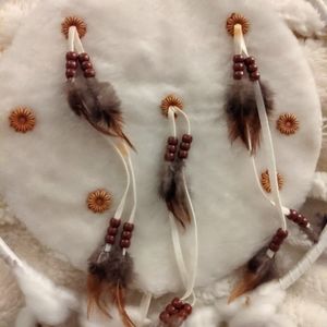 All white dream catcher